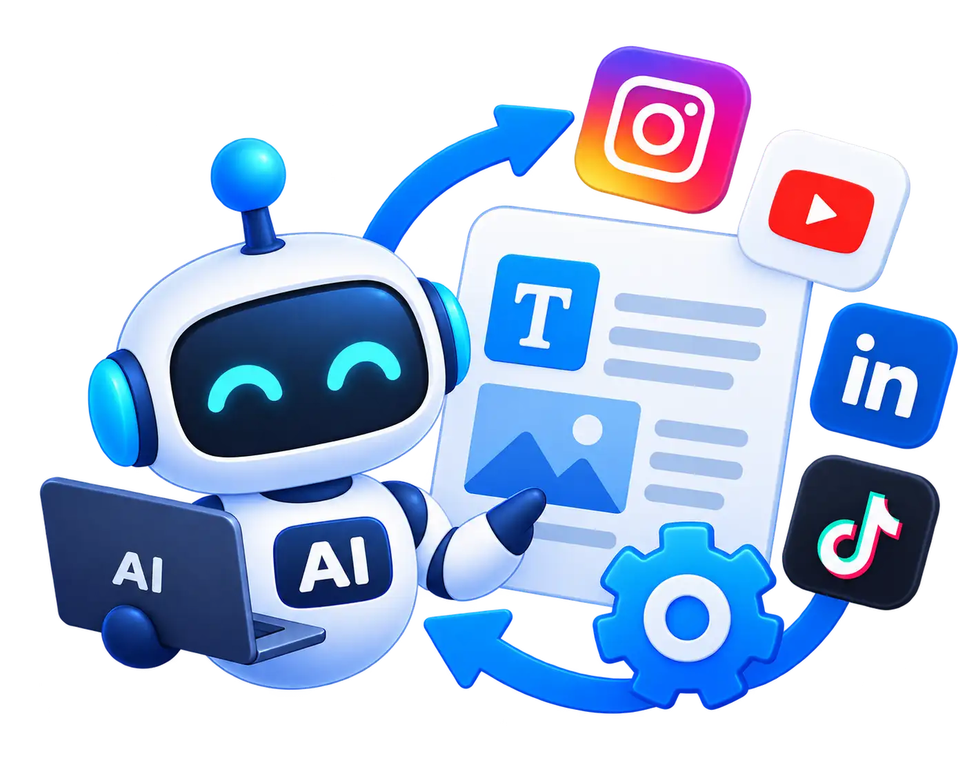 AI content automation