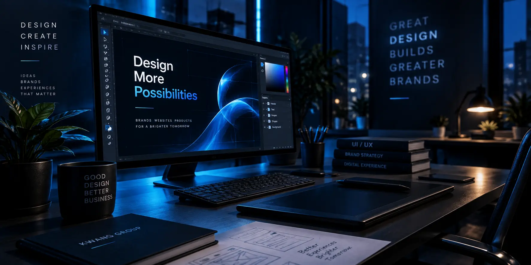 Modern digital design and user experience
